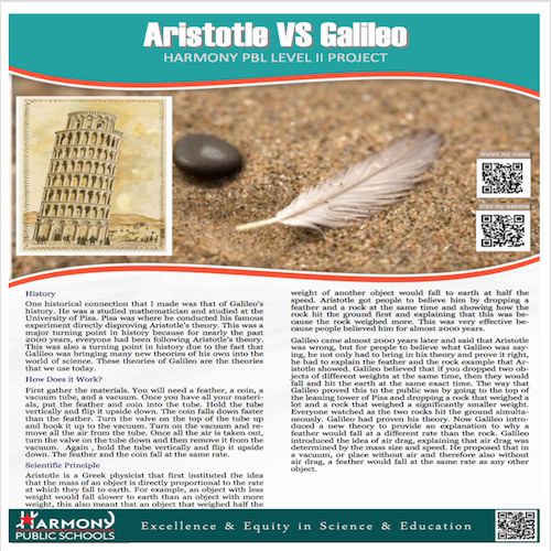 Aristotle versus Galileo PDF